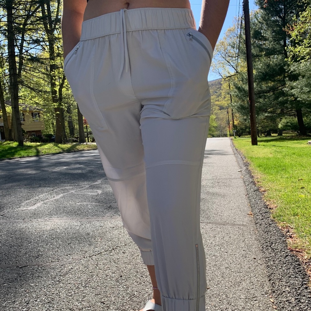 Shear Cropped Joggers